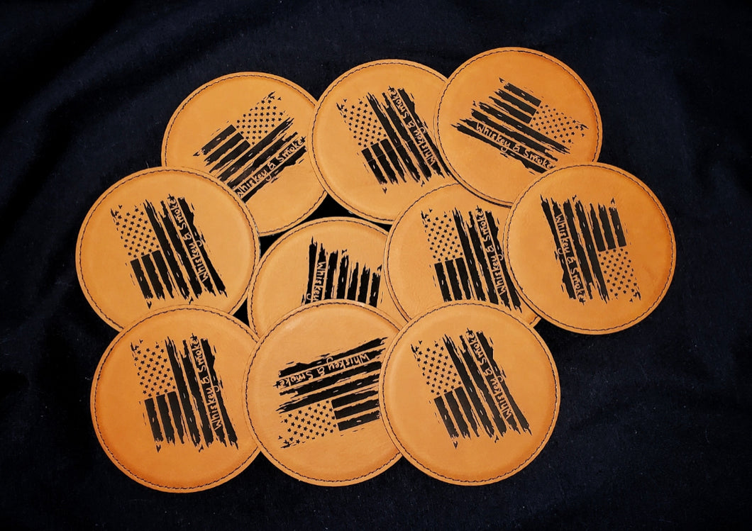 Whiskey & Smoke Coasters